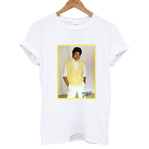 Khanivor Clothing — Michael Jackson and E.T. White Retro T-shirt