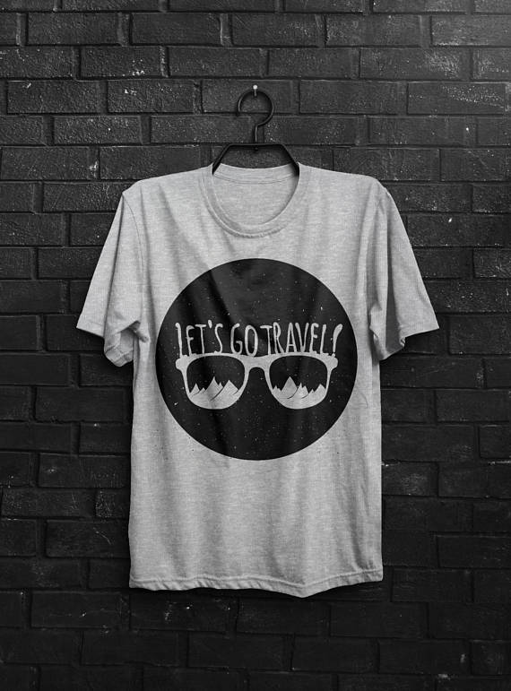 let's travel t shirt