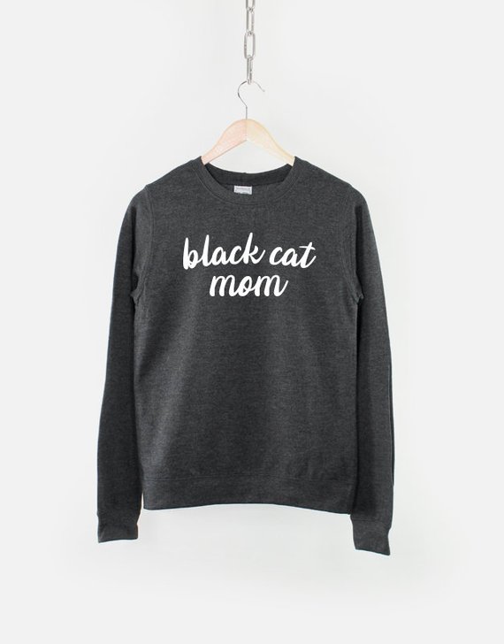 cat mom sweatshirt